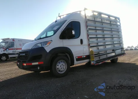 2023 Ram Promaster 3500 Cargo Van High Roof 159 Wb Ext from USA, damaged, VIN 3C6MRVJG4PE538080